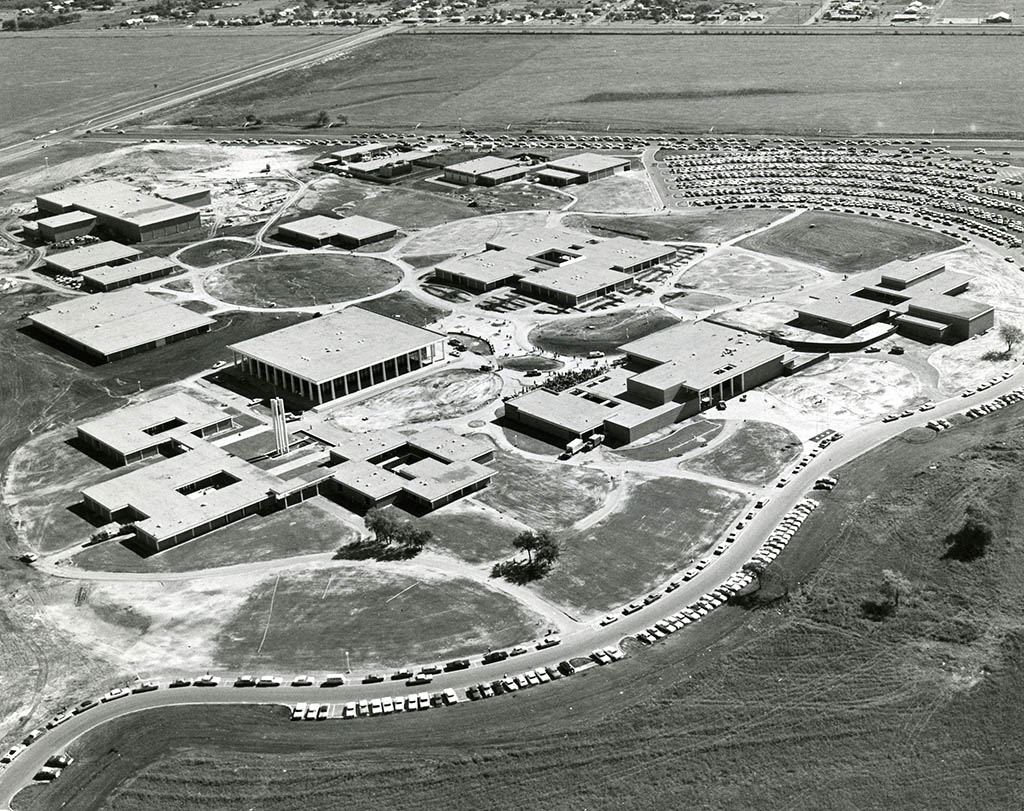 South campus, probably fall of 1967