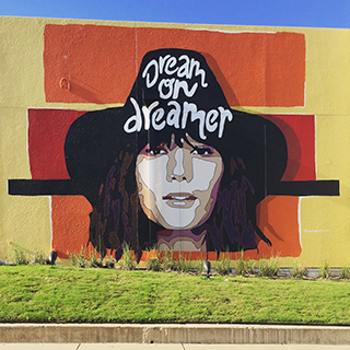 "Dream on Dreamer" mural