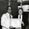 David Clinckscale receives an award. Click for details