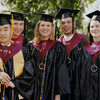 Cornerstone graduates in regalia. Click for details