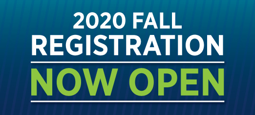 Fall 2020 registration