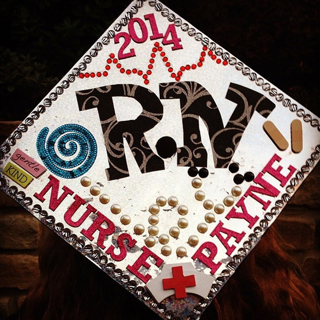 decorated graduation cap