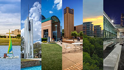 A collage of all 6 TCC campuses