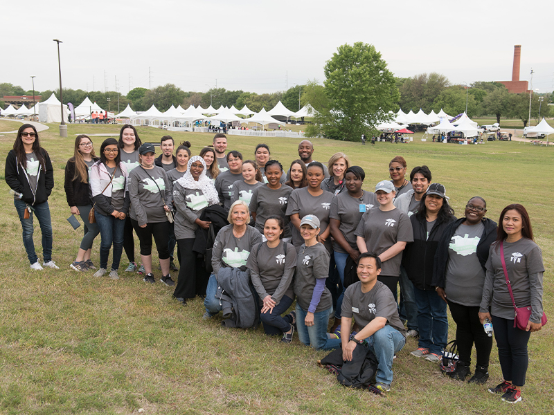 Trinity River volunteers