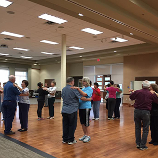 dancers teaching dance steps