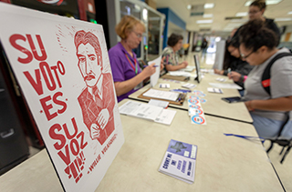 voting sign