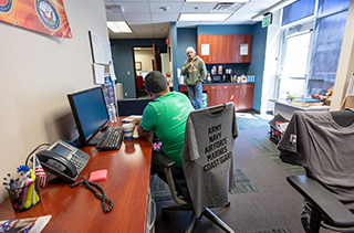 photo of a Veterans Resource Center