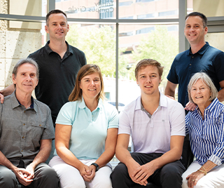 Betty Sullivan and her family